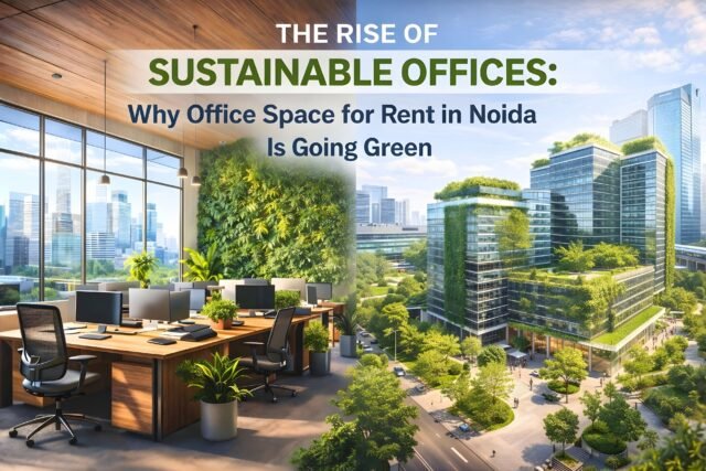 The Rise of Sustainable Offices_ Why Office Space for Rent in Noida Is Going Green