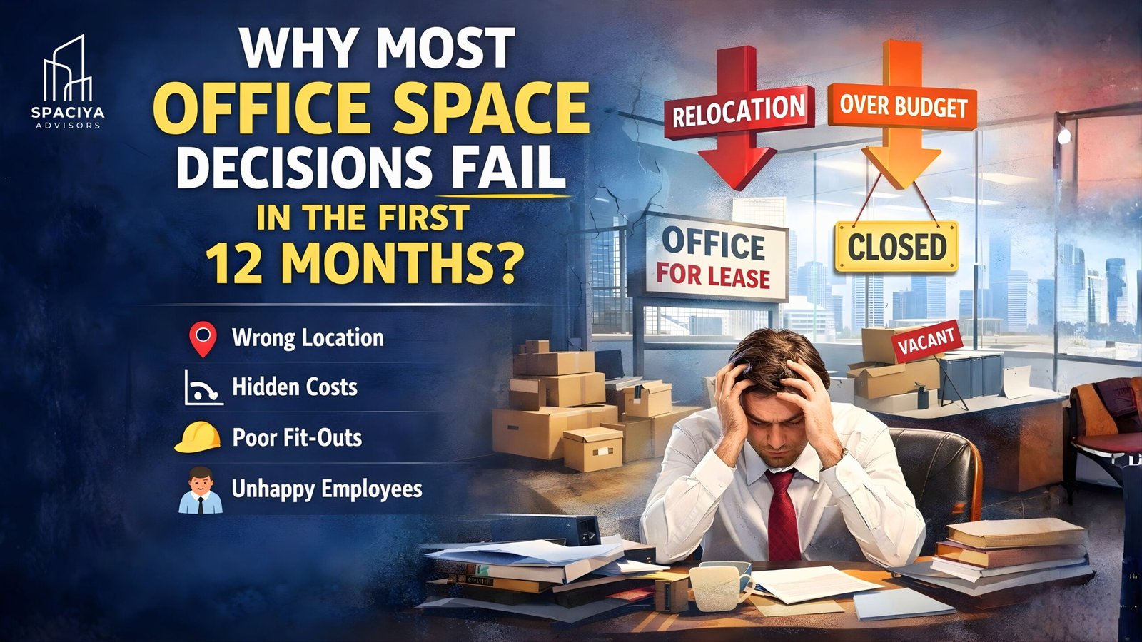 Why Most Office Space Decisions Fail in the First 12 Months