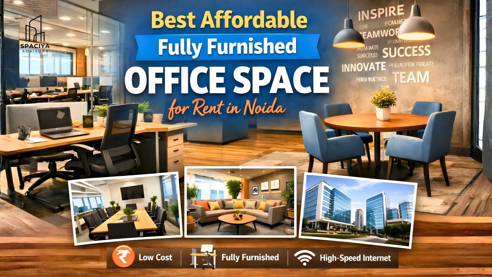 Best Affordable Fully Furnished Office Space for Rent Options in Noida