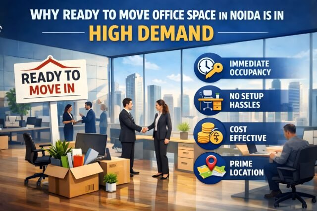 Why Ready to Move Office Space in Noida Is in High Demand
